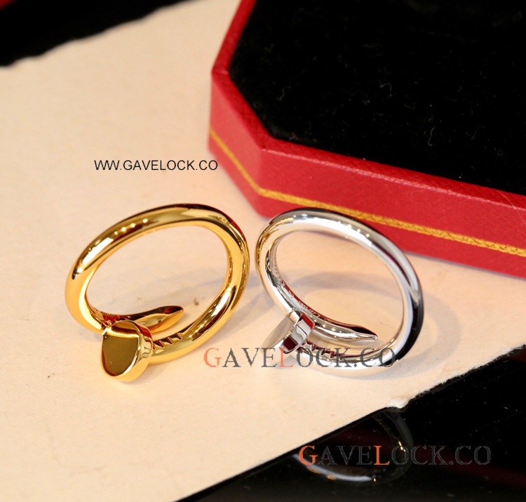 Highest Quality Cartier Nail style Rings Just Un Clou Wide Ring CNC Ring